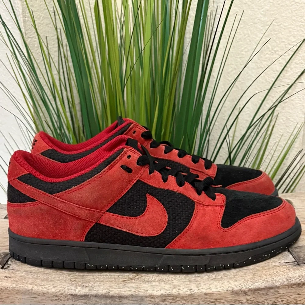 Nike Dunk Low CL Black And  Red Sneakers
